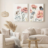 Toile - Floral Harmony